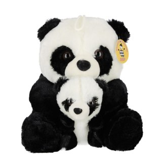 Pluszak Panda 23cm z młodym średnia DEEF 04358 DE