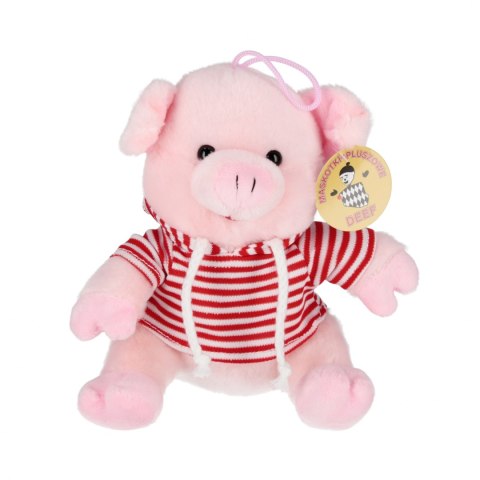 Pluszak Świnka 20cm w bluzie DEEF 04348 DE
