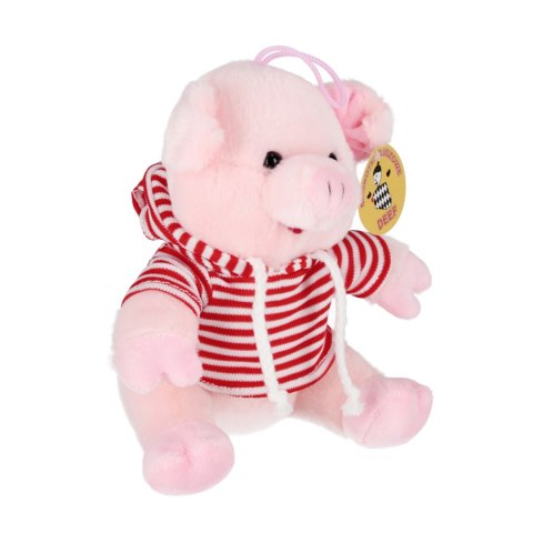 Pluszak Świnka 20cm w bluzie DEEF 04348 DE