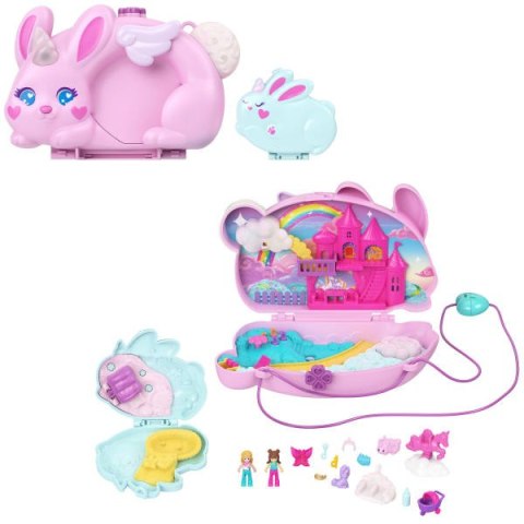 Polly Pocket Kompaktowa torebka Króliczki Baśniowe królestwo JFT88 WB4