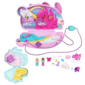 Polly Pocket Kompaktowa torebka Króliczki Baśniowe królestwo JFT88 WB4