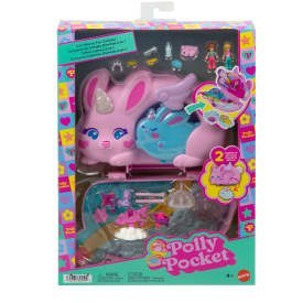 Polly Pocket Kompaktowa torebka Króliczki Baśniowe królestwo JFT88 WB4