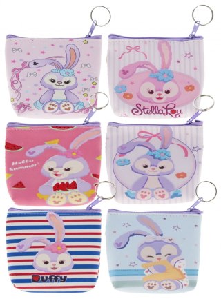 Portfelik 1 zamek Króliki mix A 12