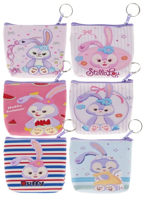 Portfelik 1 zamek Króliki mix A 12