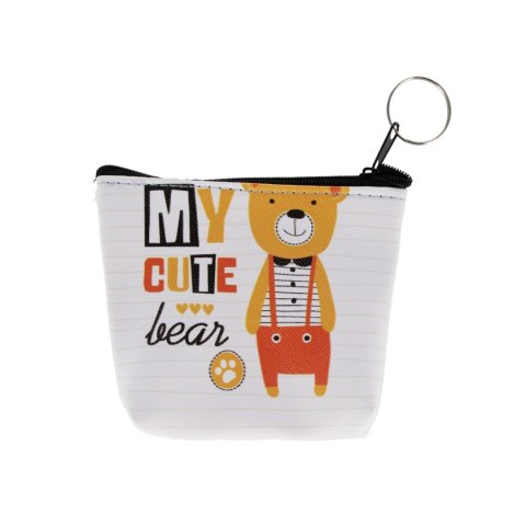 Portfelik 1 zamek Misie mix A 12