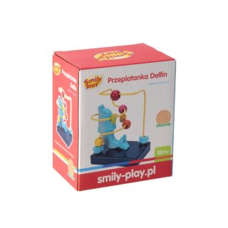 Przeplatanka drew/met Delfin 14x12x8 SMILY PLAY SP84495 AN
