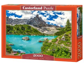 Puzzle 2000 el. Lake Sorapis, Alps, Italy CASTORLAND C-201006