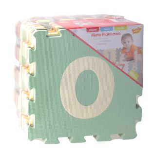 Puzzle piankowe mata 30x30 16el Cyferki SMILY PLAY SP84737