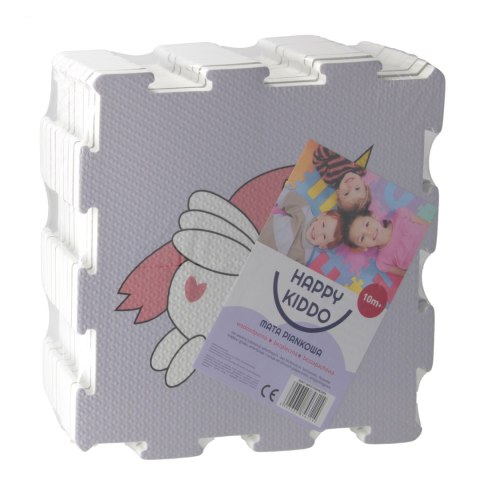 Puzzle piankowe mata 32x32 9el Jednorozec SMILY PLAY SN611