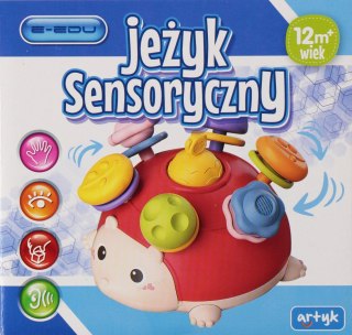 Zabawka sensoryczna Jeż czerwony ARTYK 165764