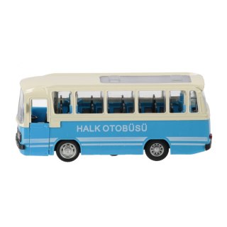Autobus metalowy dzwięk/światło 15cm TRIFOX A-2129