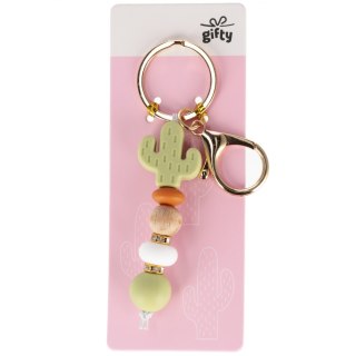 Brelok 7cm silikonowy/drewniany MFP 1042539