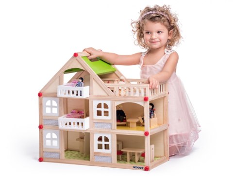 DOMEK DLA LALEK DREW AKC 60X53X7 PUD