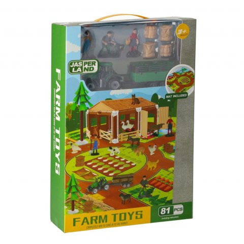 Farma traktor z akcesoriami SWEDE Q12325