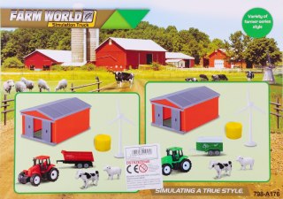 Farma z traktorem i wiatrak z akcesoriami SWEDE G8484