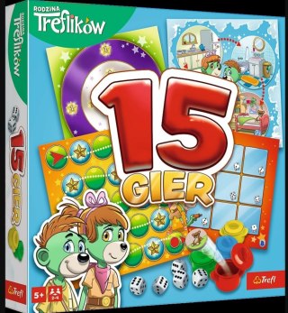 Gra 15 gier Rodzina Treflików TRFEL 02823 TR