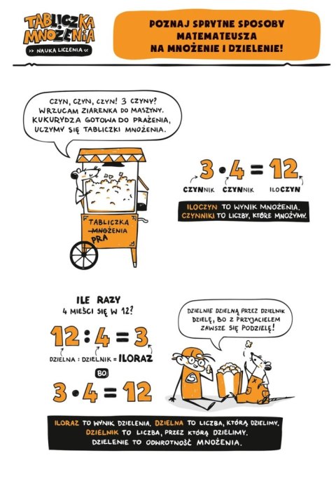 Nasza Księgarnia gra Tabliczka mnożenia. Nauka liczenia