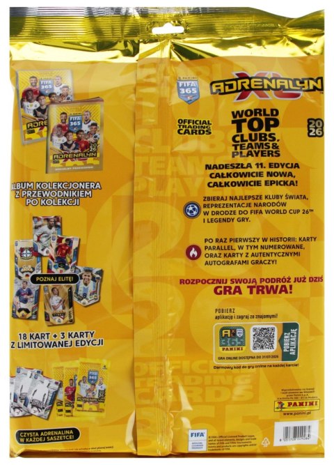 Karty do kolekcjonowania FIFA365 2026 album startowy PANINI 708029284