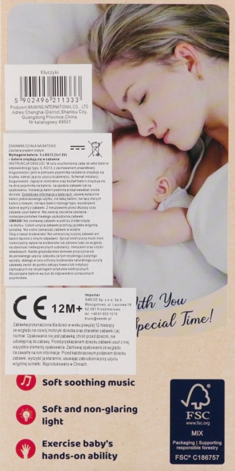 Kluczyki z pilotem SWEDE Q12140