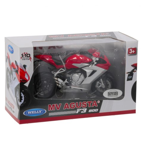 Motocykl metalowy Agusta 26x16x11 Welly DROMADER 62811 WEL