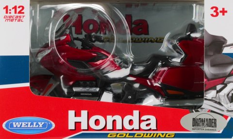 Motocykla metalowy Honda 22x14x11 Welly 62220