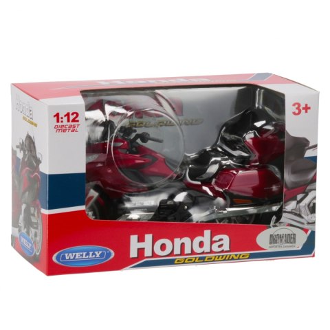 Motocykla metalowy Honda 22x14x11 Welly 62220