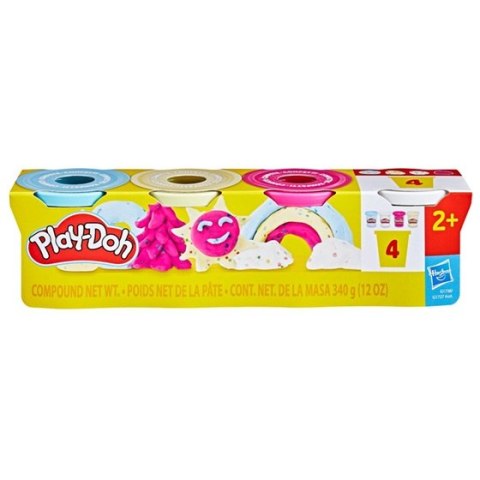 PLAY-DOH 4Pak Confetti, zabawka kreatywna G1736 WB4