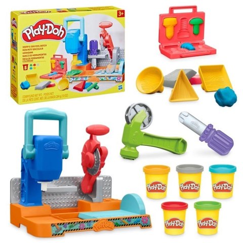 PLAY-DOH Kolorowy Warsztat, zestaw kreatywny F9141 PUD4