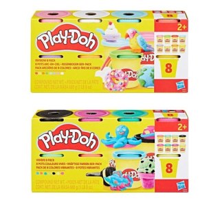 PLAY-DOH Tuba 8PAK MIX2, zestaw kreatywny