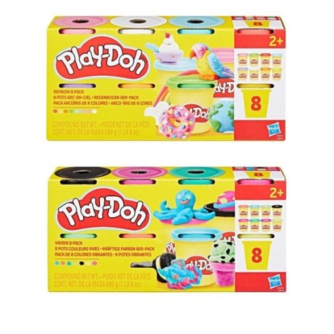 PLAY-DOH Tuba 8PAK MIX2, zestaw kreatywny