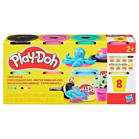 PLAY-DOH Tuba 8PAK MIX2, zestaw kreatywny