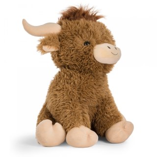 PLUSZAK KROWA 65CM HIGH LAND BRAZOWA SIEDZACA