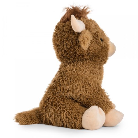 PLUSZAK KROWA 65CM HIGH LAND BRAZOWA SIEDZACA