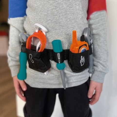 Pas narzędziowy z zestawem narzędzi POWER TOOLS 6 elementów
