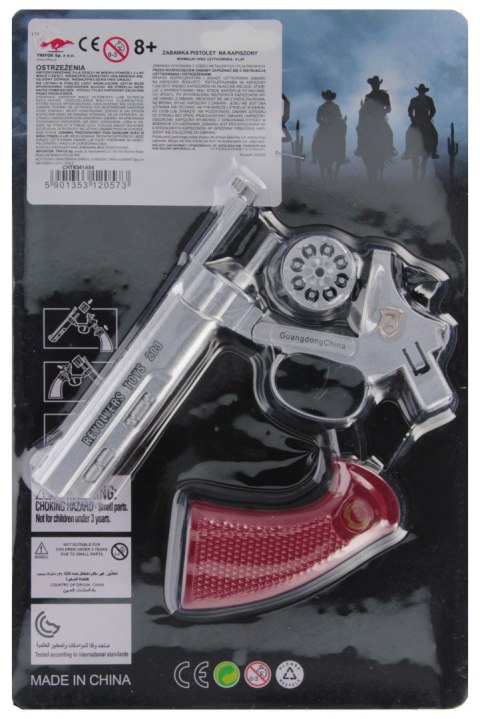 Pistolet na spłonki metalowy TRIFOX A-2038