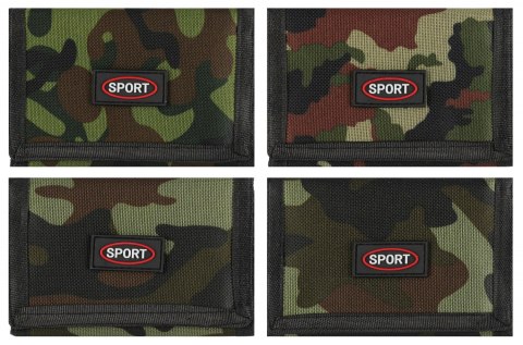 Portfel 1 zamek z rzepą Moro Sport op.12 szt. D43708