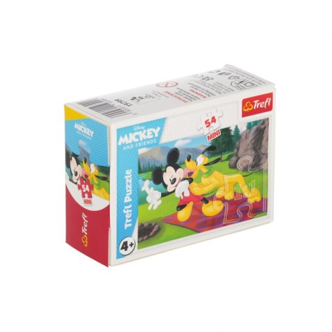 Puzzle 54el Mini Zwarta przygoda Miki TREFL 19799 TR