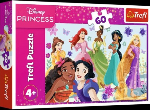 Puzzle 60el Księżniczki w akcji TREFL 17409 TR