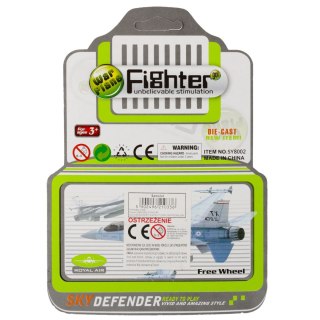 Samolot metalowy 3szt 2x14x2 mix SWEDE G8613