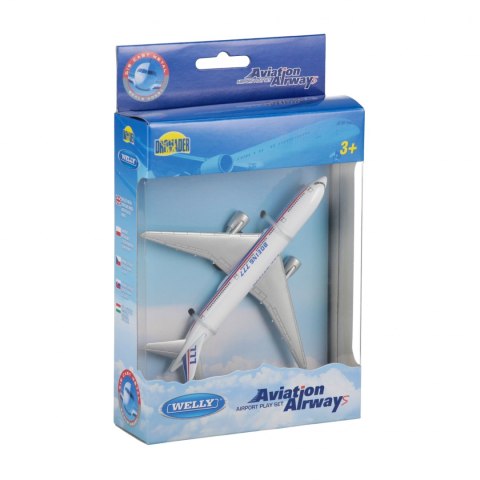 Samolot metalowy Boeing 777 17z13x5 Welly DROMADER 02922 WEL