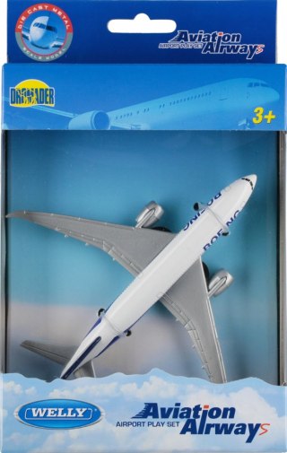 Samolot metalowy Boeing 787 17x13x5 Welly DROMADER 130-02921