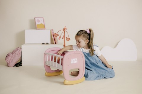 Smoby Baby Nurse Kołyska z karuzelką