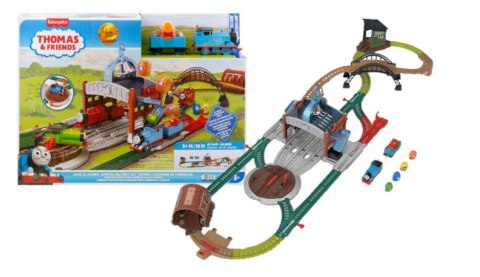 Tomek i Przyjaciele Dostawa beczek Załaduj i wystrzel Zestaw JDF26 2