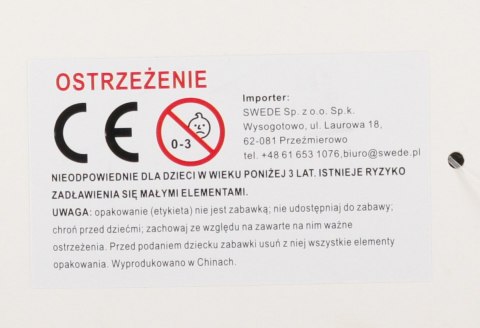 Wózek widłowy metalowy 12cm display A 8 SWEDE Q12606