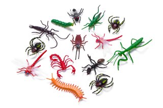 ZWIERZ INSEKTY 14SZT 29X4X4 MIX TUB