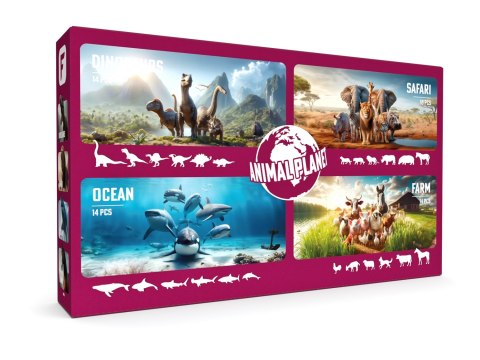 ZWIERZ OCEAN/DINO/DZIKIE/DOMOWE AKC 57X33X9WB