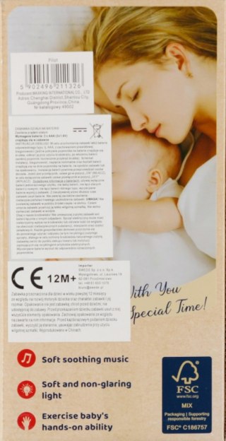 Zabawka edukacyjna Pilot TV SWEDE Q12139