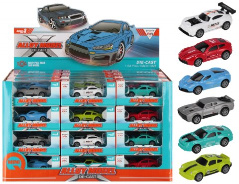 Auto osobowe metalowe mix MEGA CREATIVE 573901