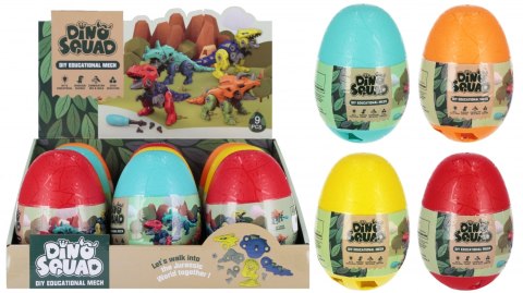 Dinozaur do skręcania w jajku mix wzorów MEGA CREATIVE 573923