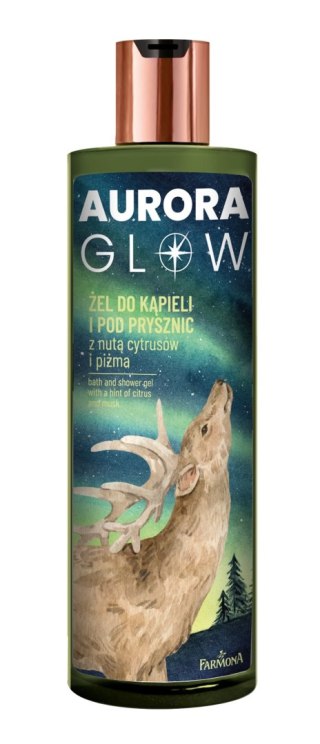 FARMONA Aurora Glow Żel do kąpieli i pod prysznic z nutą cytrusów i piżma 400 ml